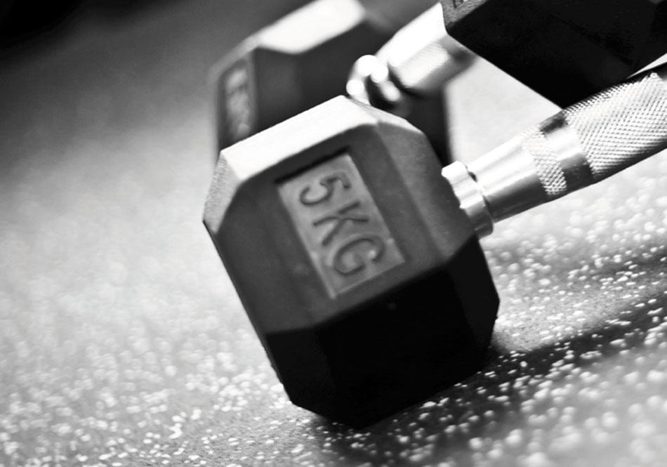 Gray Speckled Rubber Gym Flooring Centaur Twenty & Oak